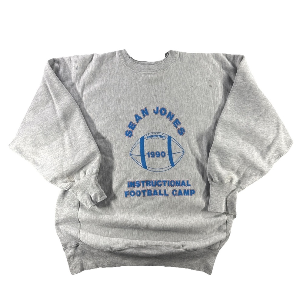 Vintage 1990 Champion Reverse Weave Sweatshirt Crewneck Men's XL‎ Football